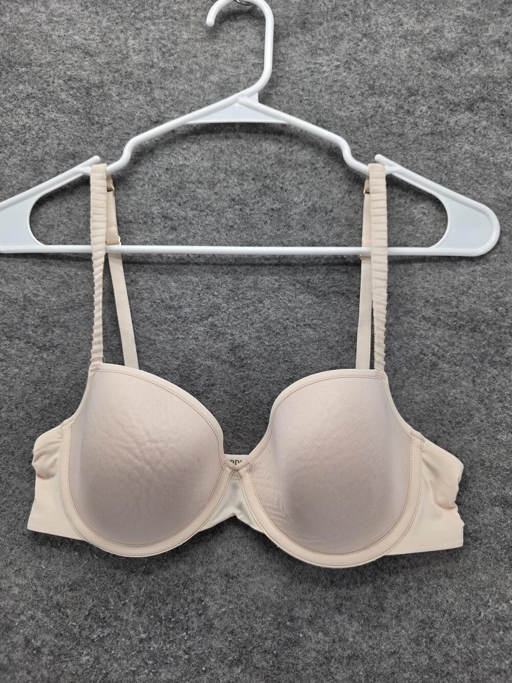 ThirdLove Bra Womens 32C Classic T-Shirt Underwire Padded Adjustable Straps
